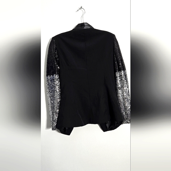 Zanzea Sequin-Sleeved Blazer, US SZ 10 - Picture 2 of 5